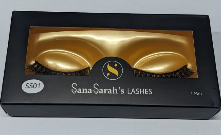 Sana Sarah's Lashes - SS01 Natural hairs Lashes- Bridal Makeup