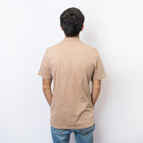 VYBE -Printed T Shirt-Beige Polo