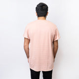 VYBE -Printed T Shirt-Pink Dot Print