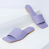 VYBE - Round Quliting Slide-Lilac