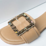 VYBE - Squar Buckle- Beige