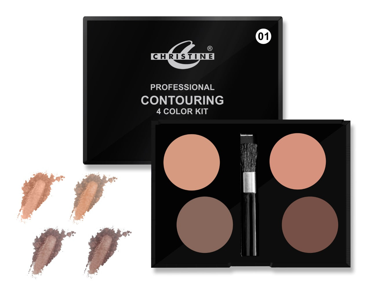 Colore Contouring Christine- 4 Color Contouring kit # 1 – Bagallery