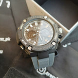 Tomi Sports Watch Black Dial Dual Time Display Waterproof Men's Watch