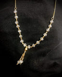 Beri- White Crystal Necklace