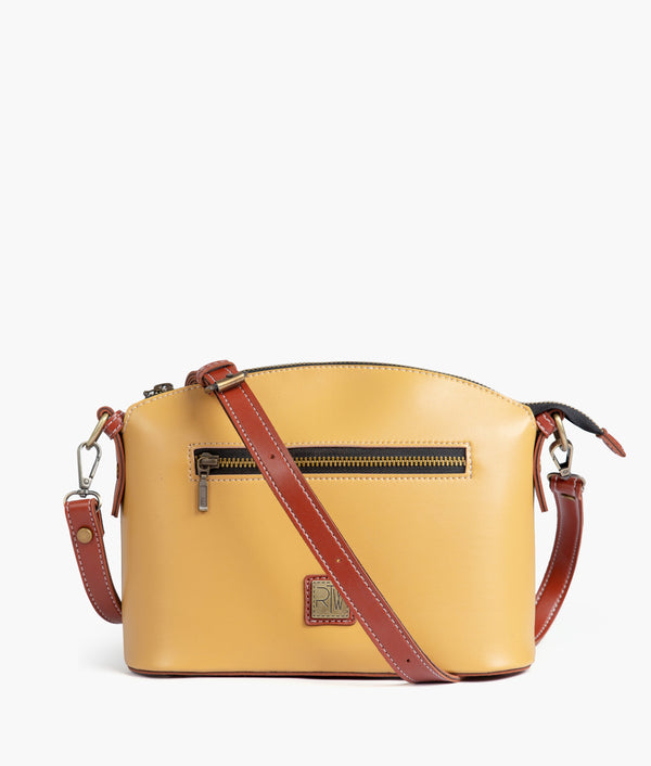 RTW - Yellow dome cross-body bag