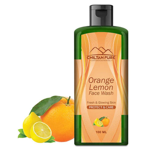 Chiltanpure- Orange & Lemon Face Wash, 100ml