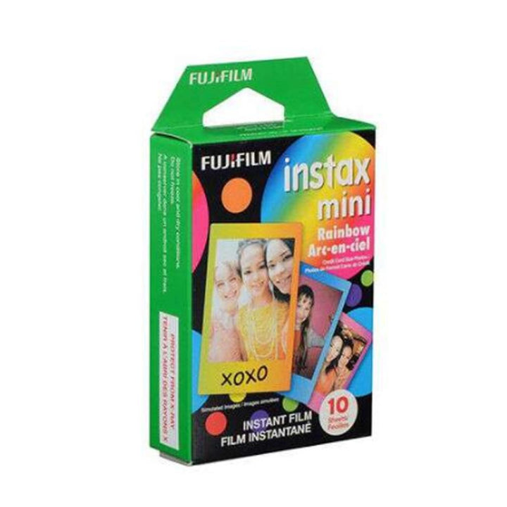 FujiFilm- Mini Rainbow Instax Film Multicolor