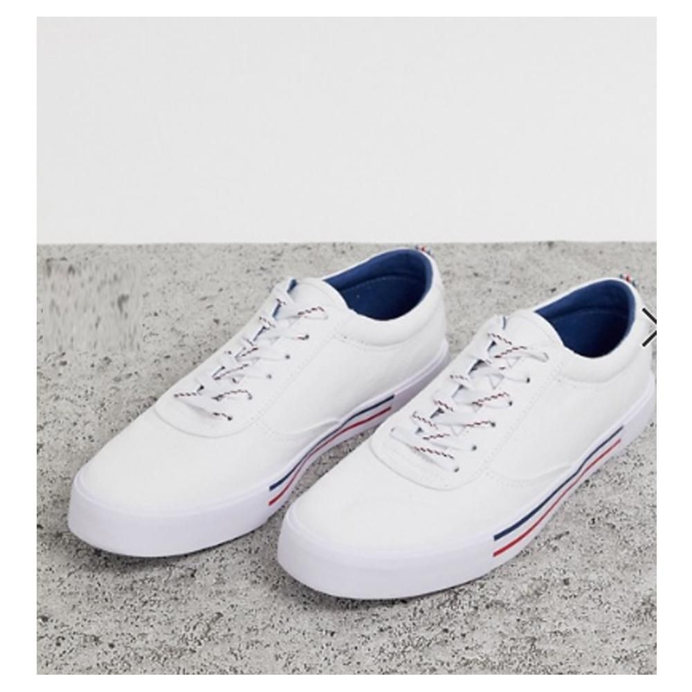 asos white plimsolls