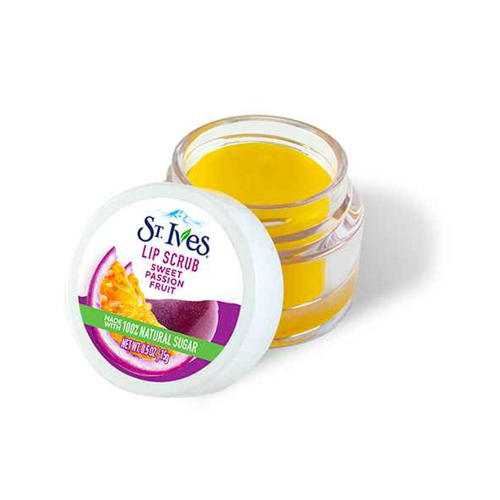 St.Ives Lip Scrub Sweet Passion Fruit 0.5oz/15g Bagallery