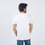 VYBE-Printed T Shirt-White