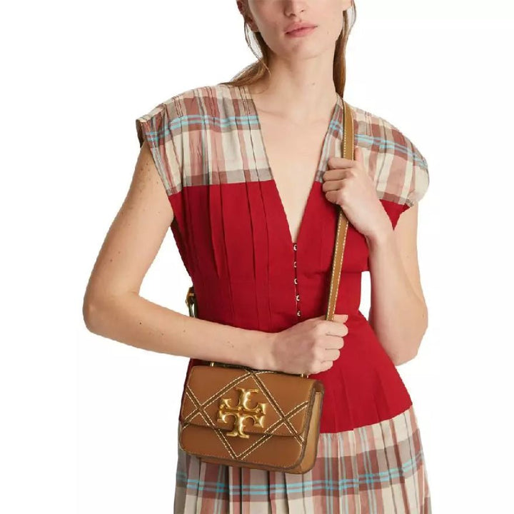 Tory Burch Eleanor Patchwork Rectangular bag Moose