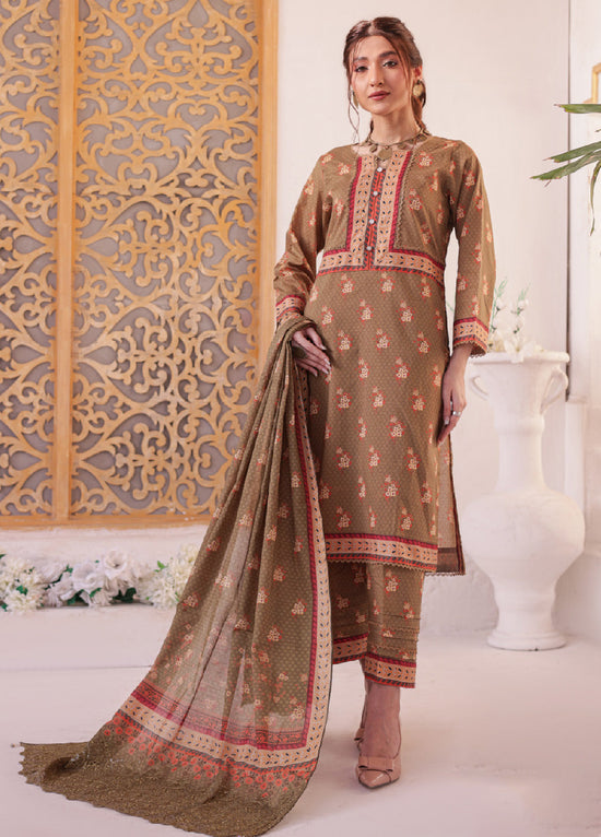 Andaaz By MTF Digital Printed Lawn 3 Piece Unstitched Suit MTF24ADPL-03