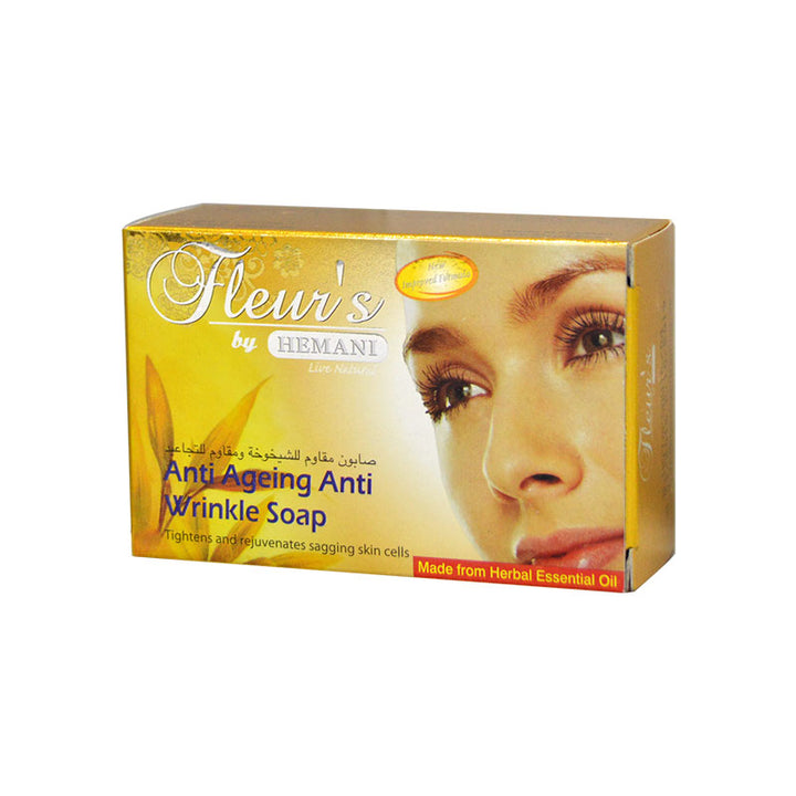 HEMANI HERBAL - Fleur's Anti Wrinkle Soap 75gm