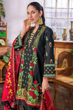 Gul Ahmed 3PC Unstitched Embroidered Gold and Lacquer Printed Suit CL-22094 A