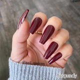 Nail Queen- Burgundy glossy