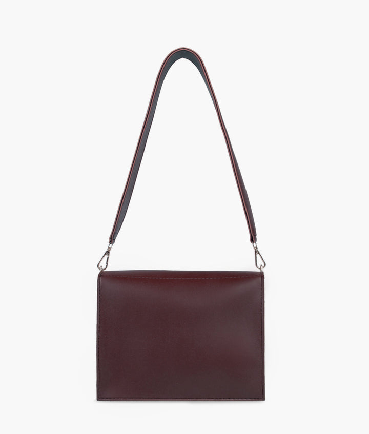 RTW - Burgundy mini cross-body bag