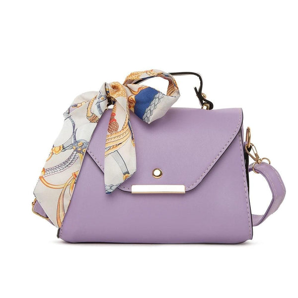 Bagmori Lilac Women Covered Shawl Strap Bag M000004635