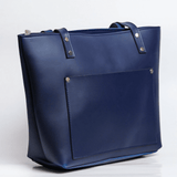 Vybe- Shoulder Tote Bag-Blue