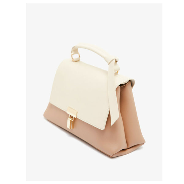 Koton- Leather Look Hand Bag - Beige by KOTON priced at 8214 | Bagallery Deals