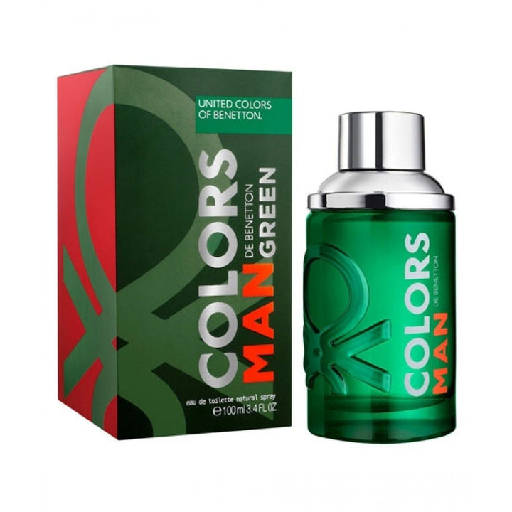 Benetton- Colors Man Green Eau De Toilette For Men 100ML