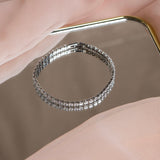 Shein- Diamond Golden Bracelet