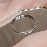Shein- Diamond Silver Bracelet