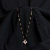 Shein- Rhinestone Pink Necklace