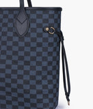 RTW - Black checkered neverfull tote bag