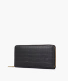 RTW - Black crocodile pattern wallet