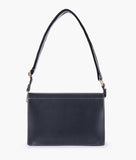 RTW - Black half flap cross-body bag