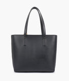 RTW - Black tote bag with detachable pouch