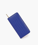 RTW - Blue crocodile pattern wallet