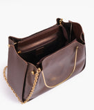 RTW - Bronze metallic handle shoulder bag