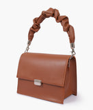 RTW Brown top-handle mini cross-body bag