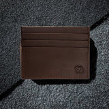 Hope Care- Classic Brown Double Side Card Holder