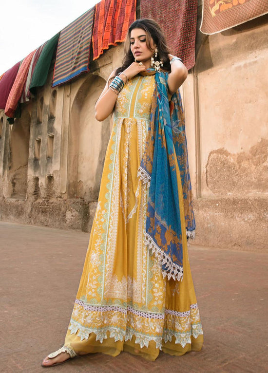 Bulbul By Saira Rizwan Embroidered Lawn Suits Unstitched 3 Piece- Nargis- SR-04