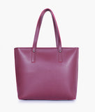 RTW - Burgundy tote bag with detachable pouch