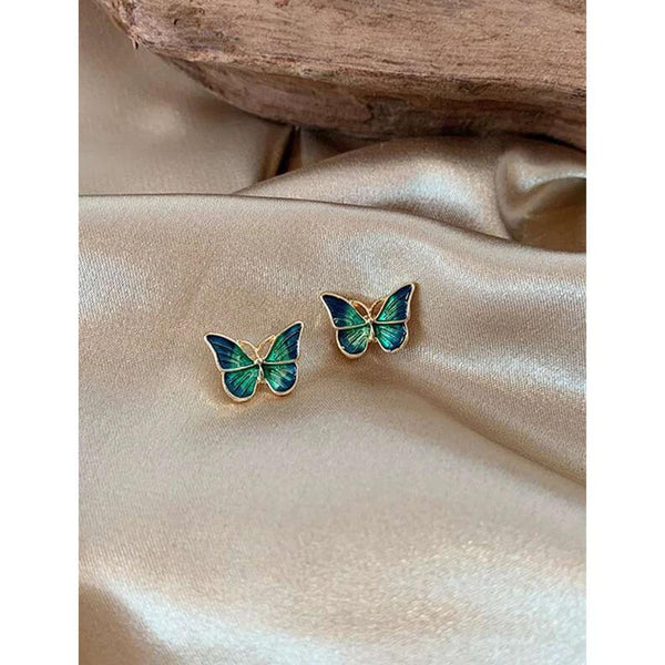 Shein- Butterfly Design Stud Earrings