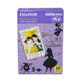 FujiFilm- Pack Of 10 Instax Mini Film Alice in Wonderland Sheets Black
