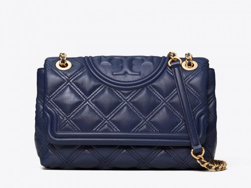 Tory Burch-Fleming Shoulder convertible bag Royal navy