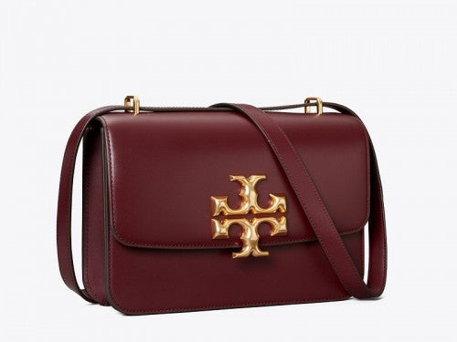 Tory Burch Eleanor convertible shoulder bag Claret