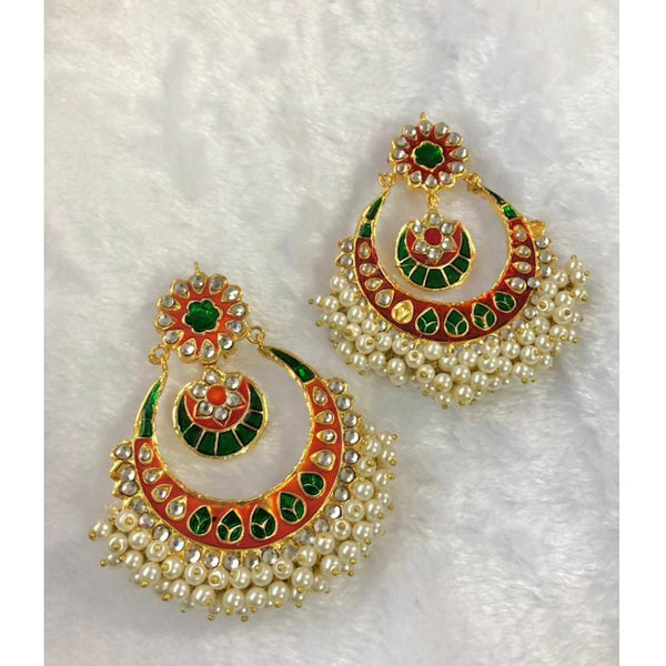 Jewels By Noor- chand bali earrings (multi)