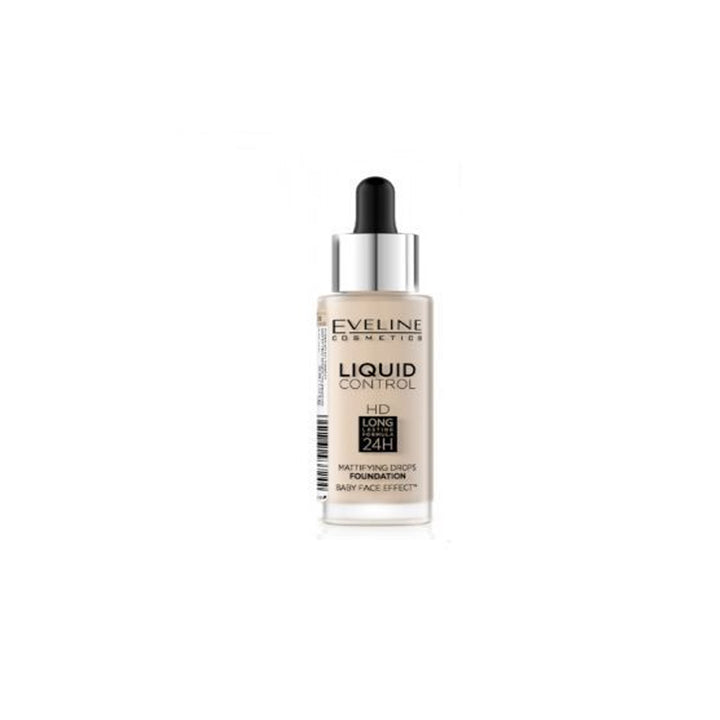 Eveline- Liquid Control mattifying drops foundation # 10, 32ml