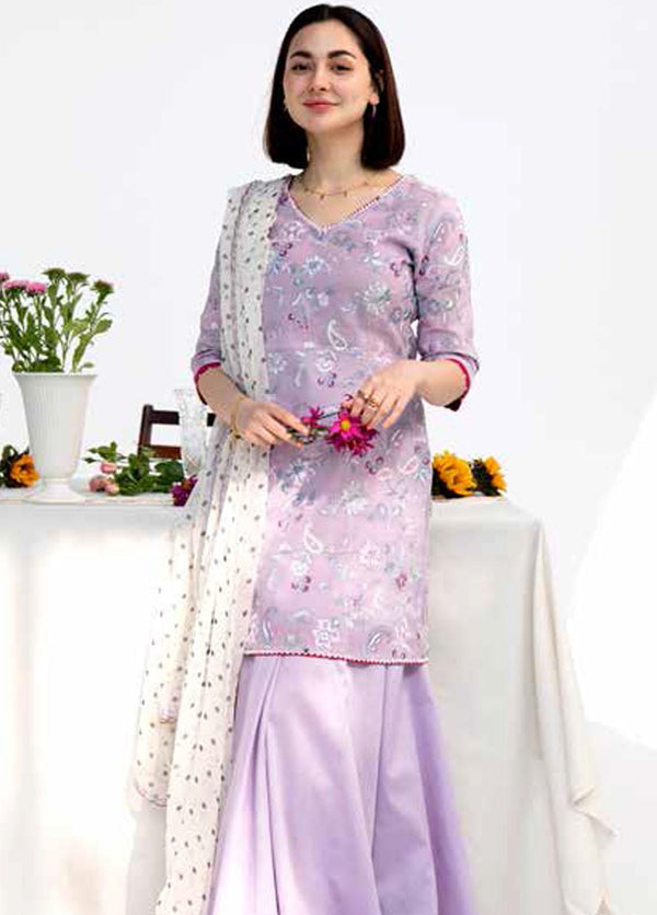 Coco by Zara Shahjahan - Embroidered Lawn Suits Unstitched 3 Piece CZS23S 1B - Summer Collection