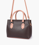 RTW - Dark brown small satchel bag