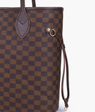 RTW - Dark brown checkered neverfull tote bag