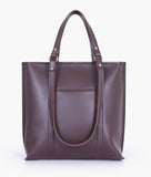 RTW - Dark brown double-handle tote bag