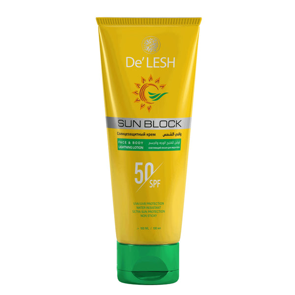 De'Lesh - SPF 50 sunscreen