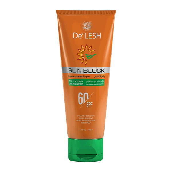 De'Lesh - SPF 60 sunscreen