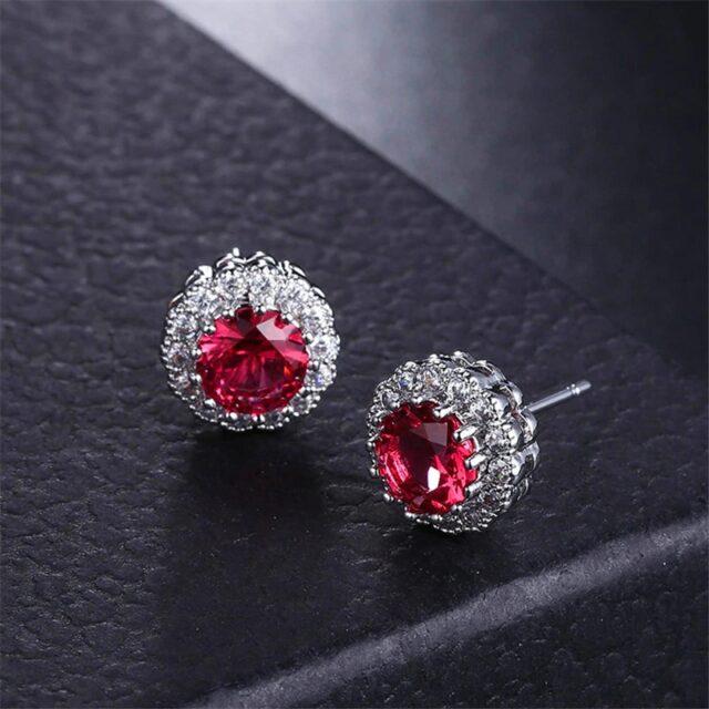 Zardi- AAA Zircon Earring - Silver - AE160